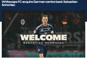 开云体育下载-官方：温哥华白浪签下汉堡队长、31岁中卫舍恩劳，签1+1合同